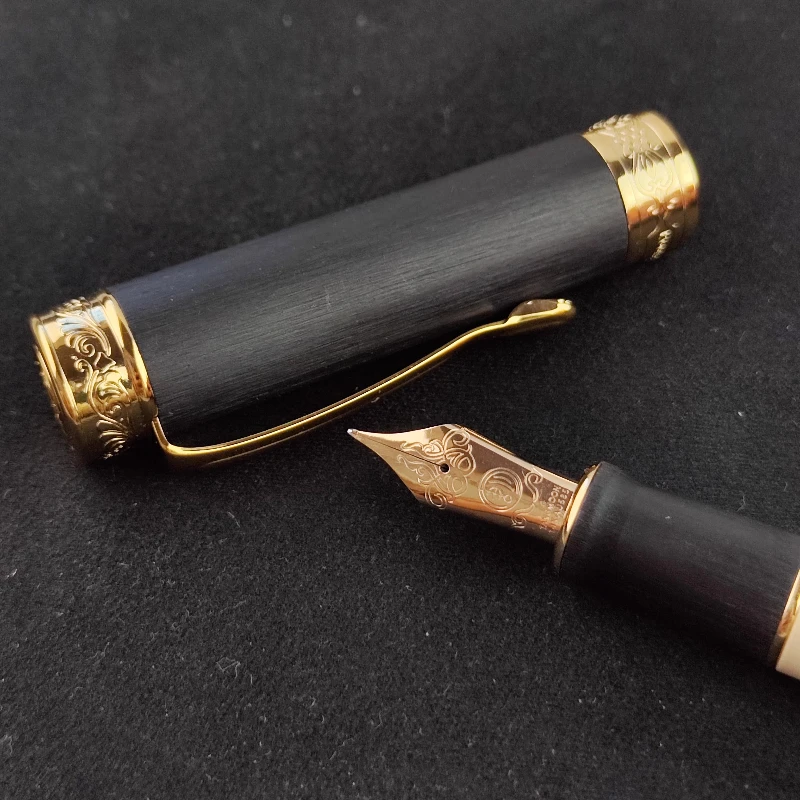 Tanyue 14k no.6 золотые перьевые ручки и наконечник для офиса и школы - Фотография_3