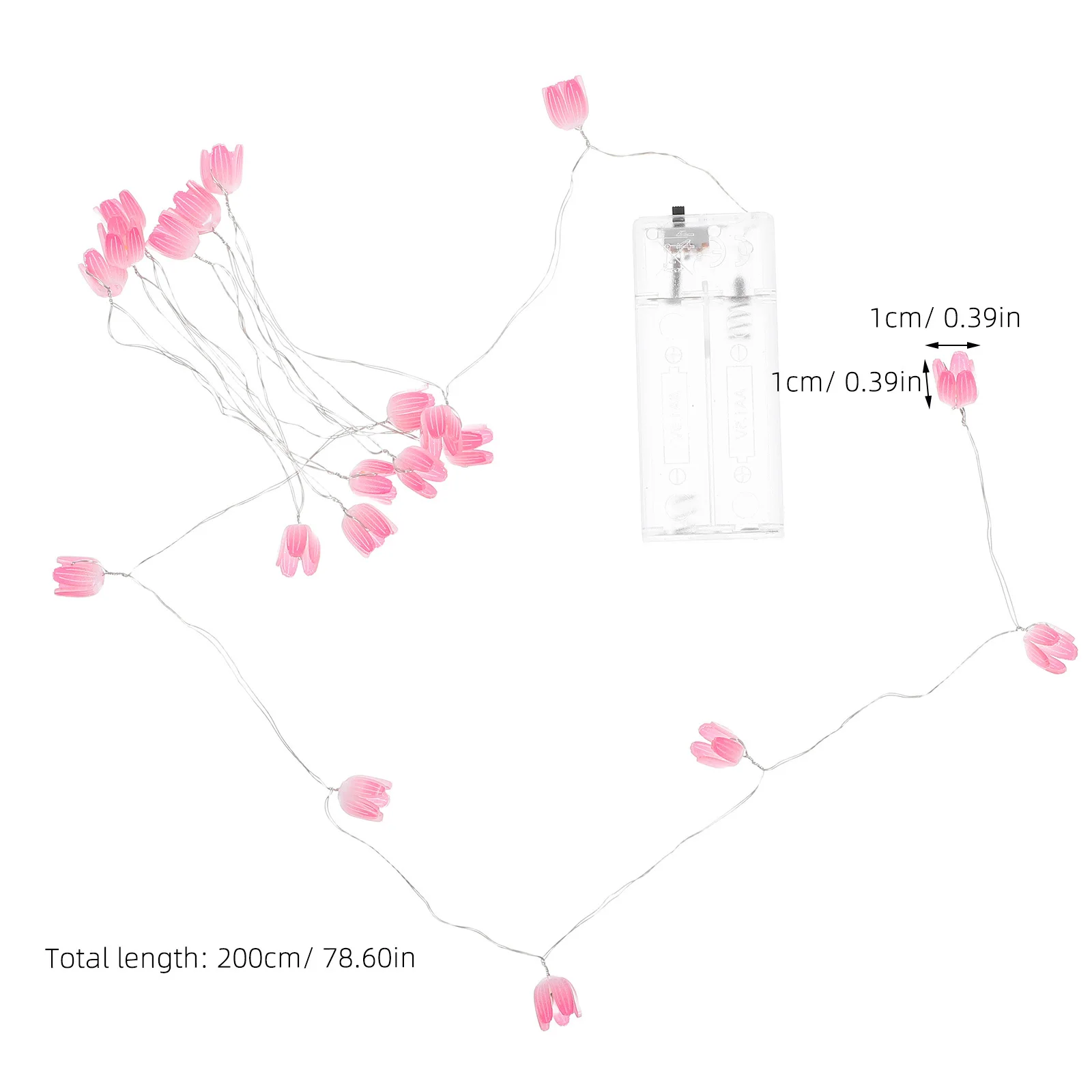 Гирлянда с цветком тюльпана - Фотография_2