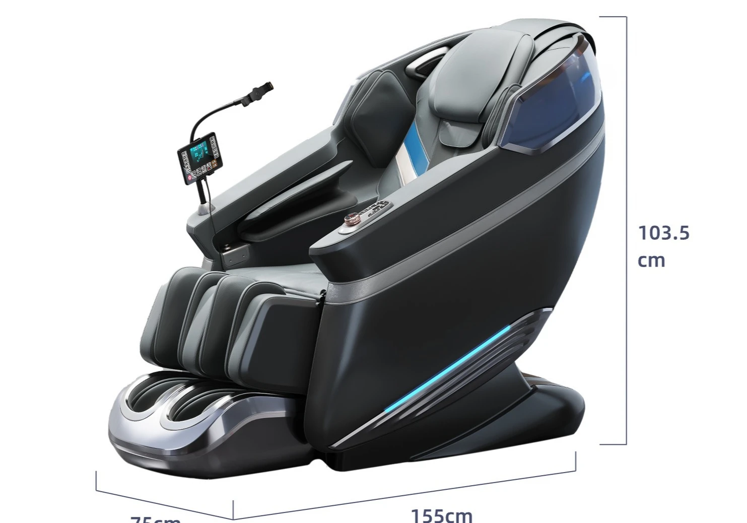 Массажное кресло-массажер с нулевой гравитацией - Фотография_2