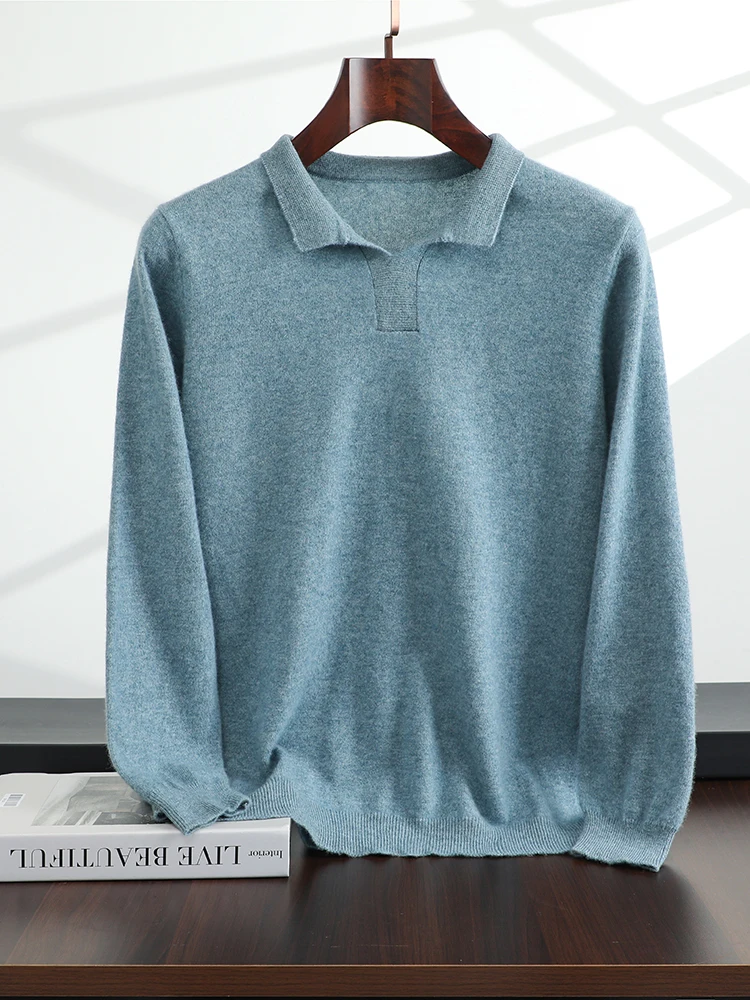 Мужской свитер из 100% кашемира - Фотография_4