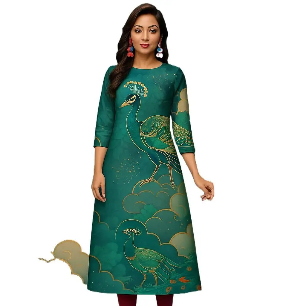 Женское модное удобное прямое повседневное - Фотография_3