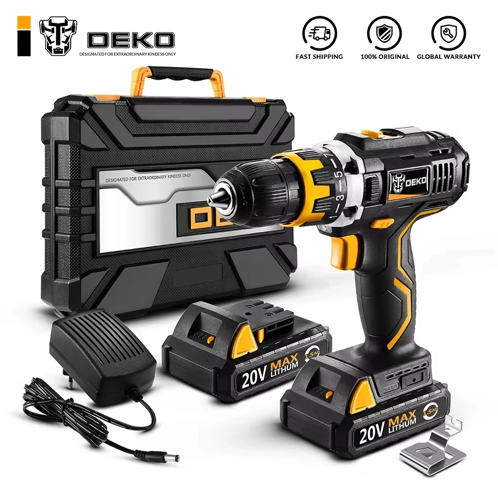 Deko 20v max gcd series 1/2 in