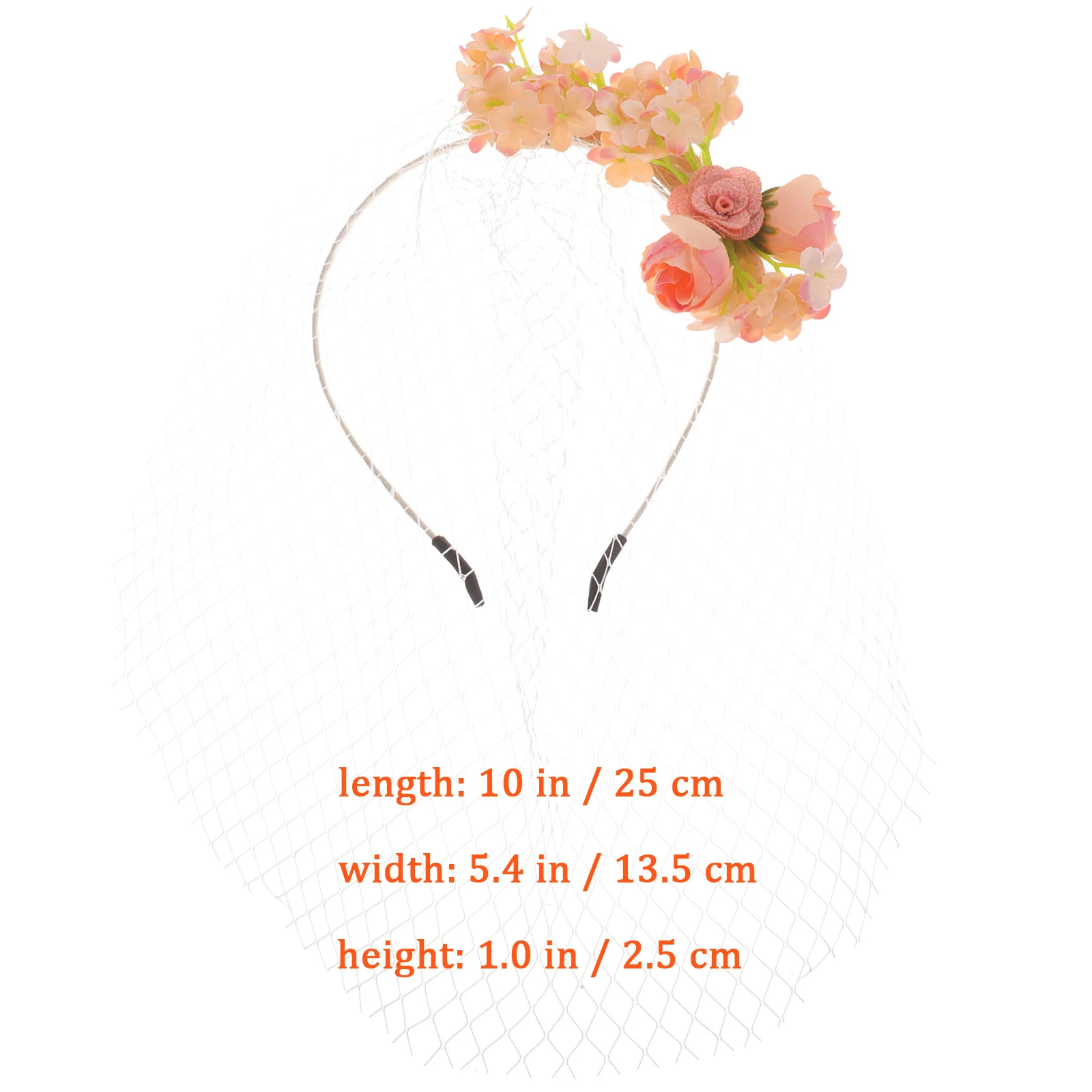 Свадебная вуаль, повязка на голову, - Фотография_5