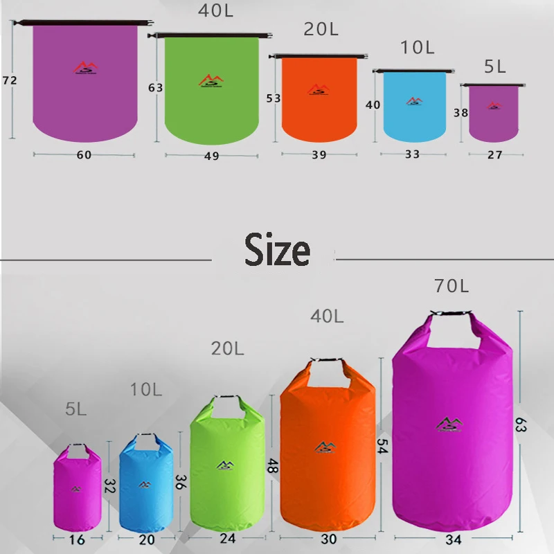 Водонепроницаемый сухой мешок для улицы - Фотография_6