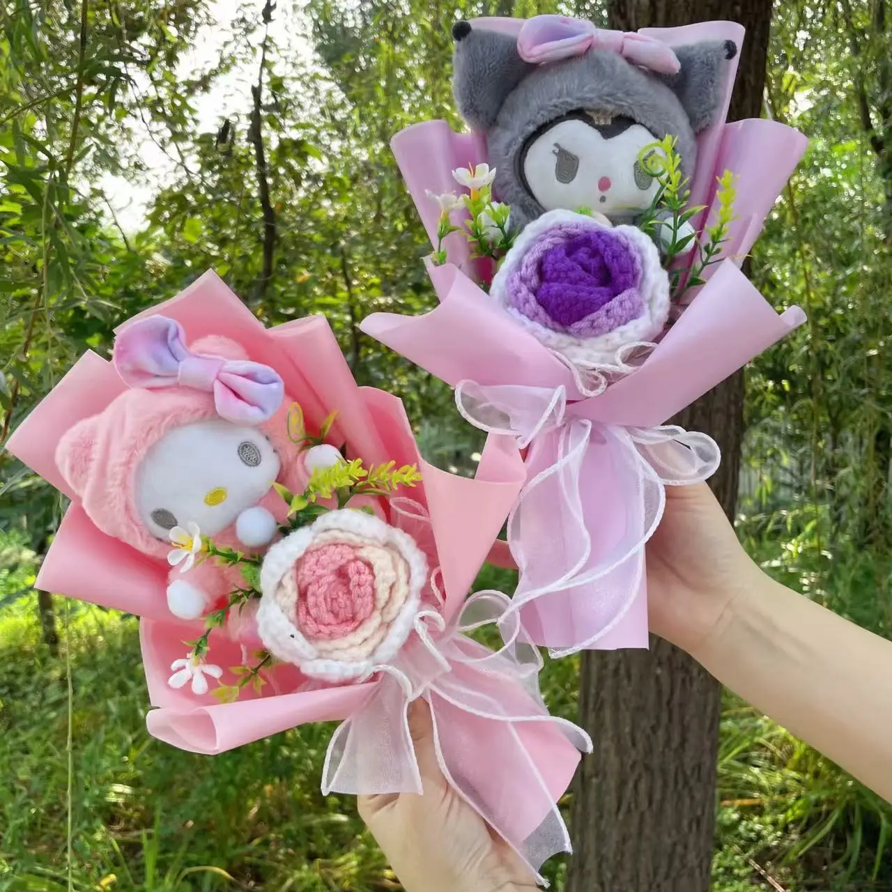 Мультфильм my melody kuromi cinnamoroll kt cat - Фотография_2