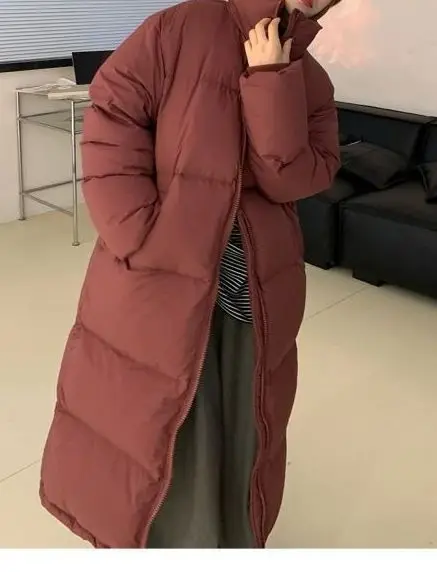 Хлопковое пальто длиной до колена - Фотография_2