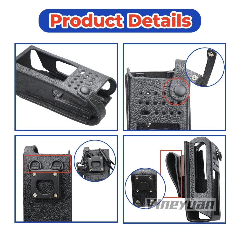 Жесткий кожаный чехол с 3-дюймовой - Фотография_3