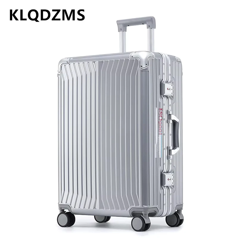 Klqdzms чемодан для кабины с алюминиевым каркасом 20 дюймов - Фотография_5
