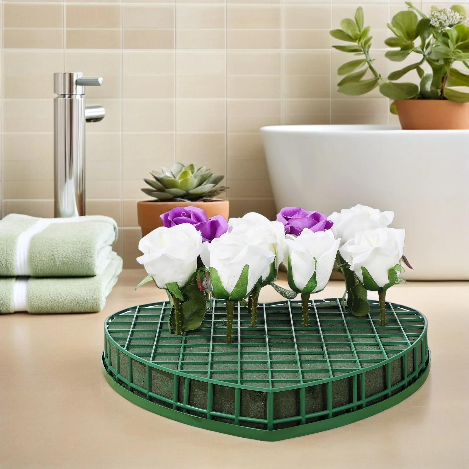 Грязевая пластина с цветком «сделай сам» - Фотография_2