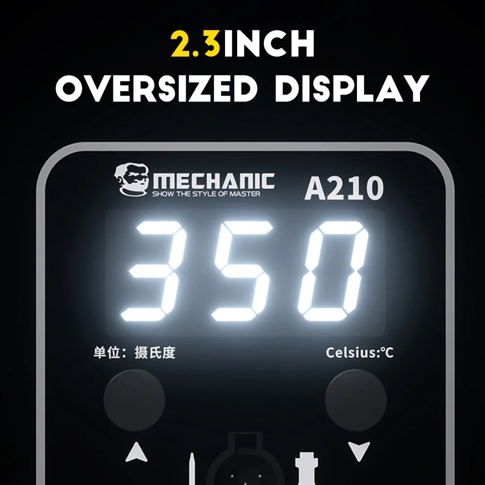 Mechanic цифровая паяльная станция с lcd дисплеем - Фотография_2