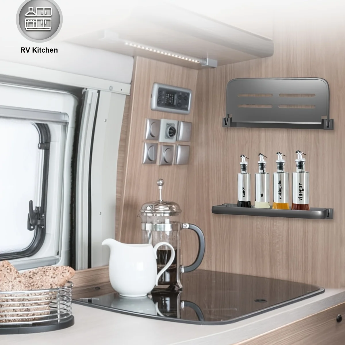 Настенный стеллаж для хранения на колесах - Фотография_6