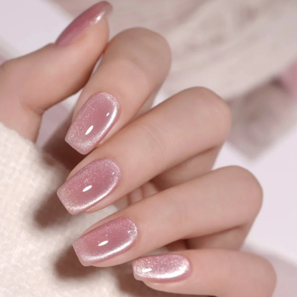 Xeijayi розовый гель-лак «кошачий глаз» для ногтей - Фотография_4