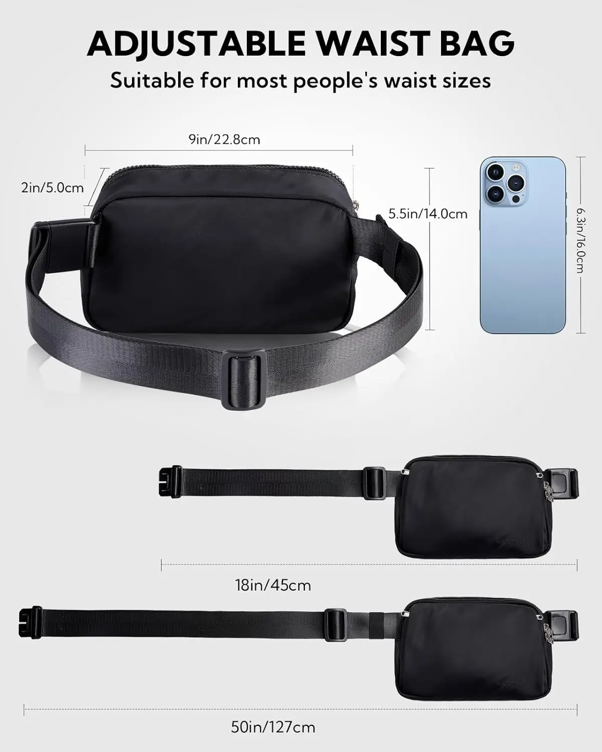 Waterfly поясная сумка через плечо - Фотография_3