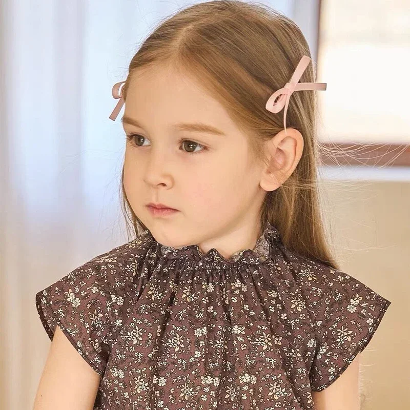 Милые заколки для волос с бантом для девочек - Фотография_2