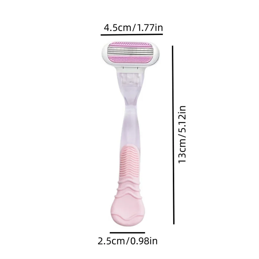 (1 ручка + 4 лезвия) женские безопасные - Фотография_6