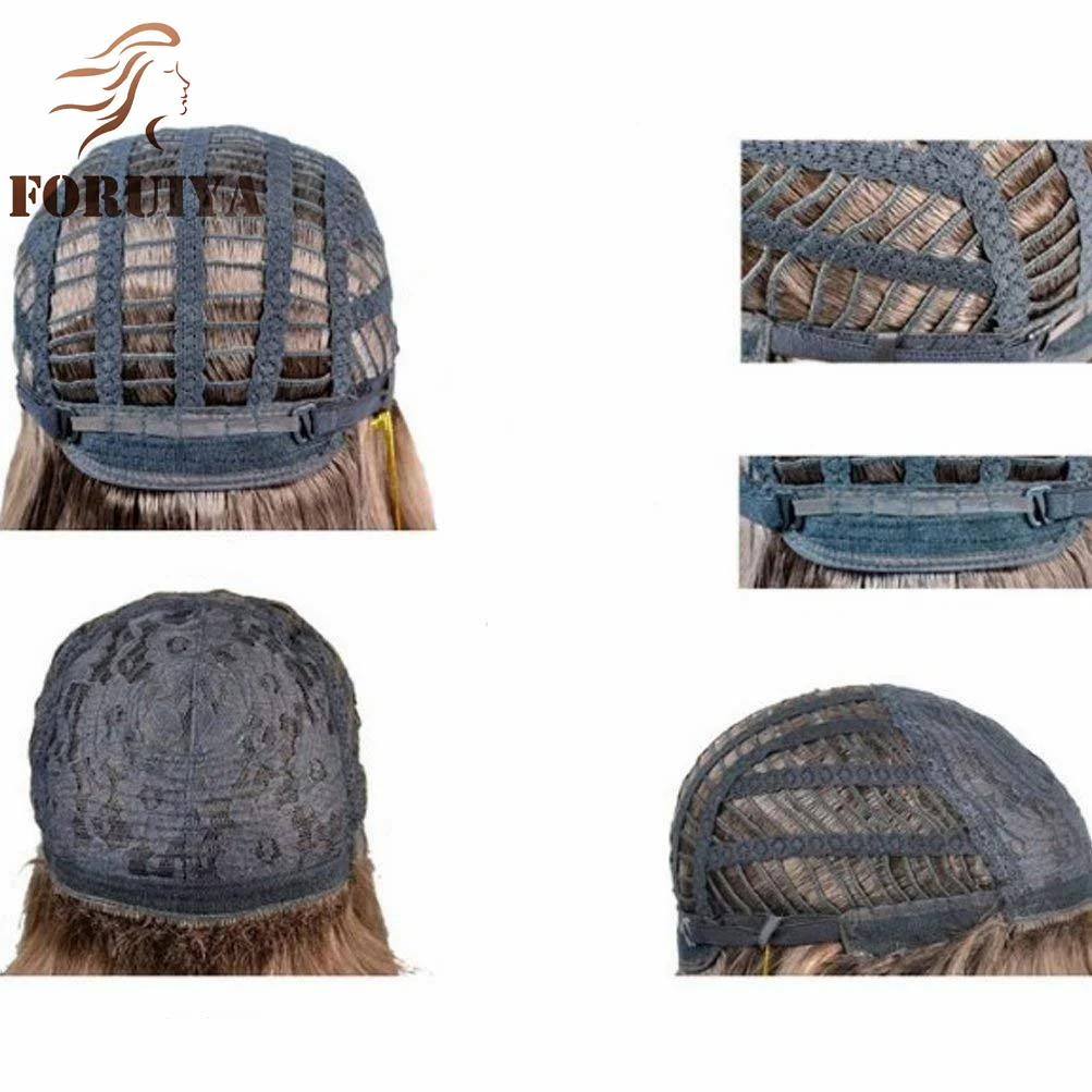 Парик женский плетеный из химического волокна - Фотография_5