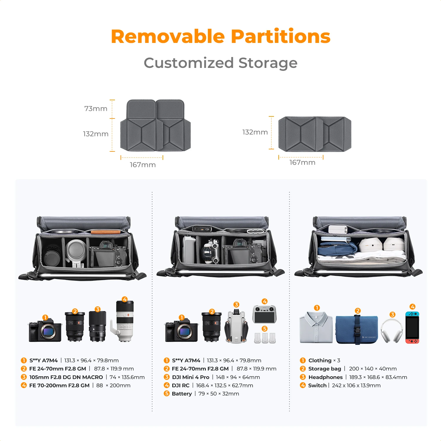 K&f concept 10l сумка-слинг - Фотография_5