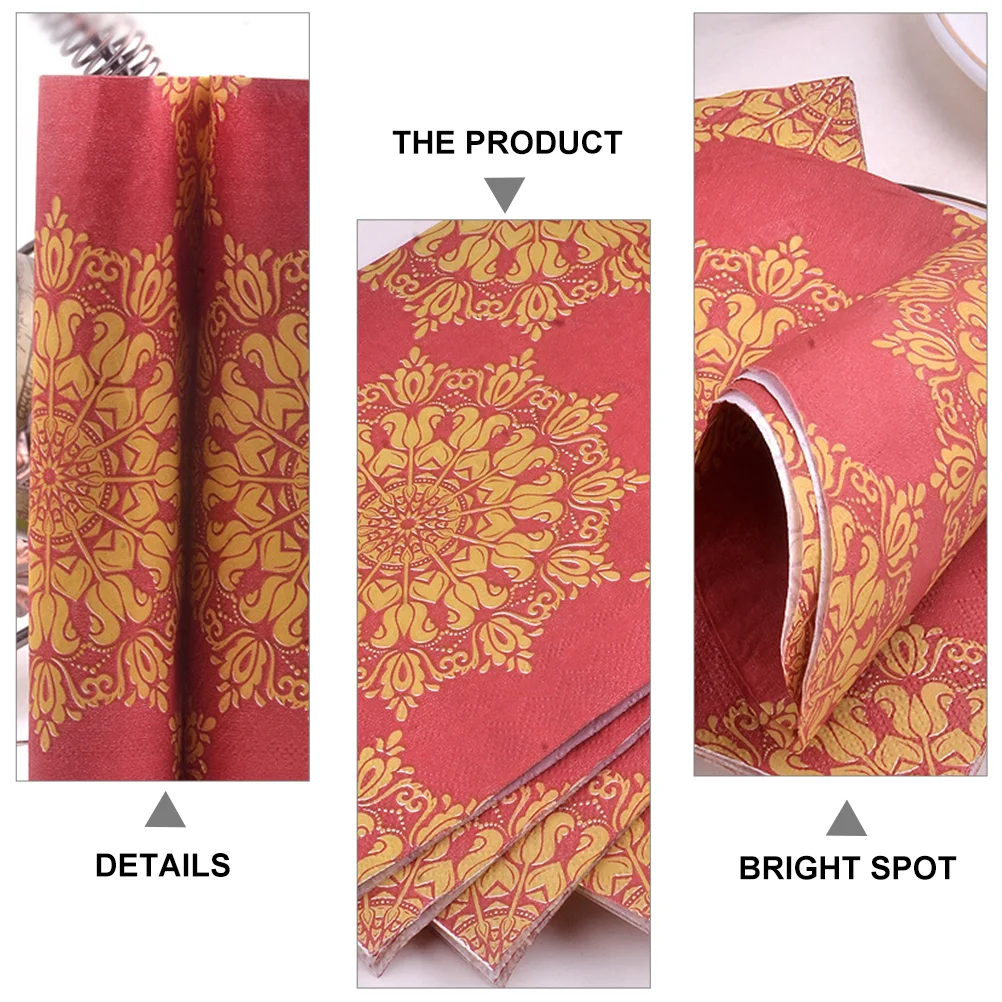 Свадебные салфетки с принтом - Фотография_2