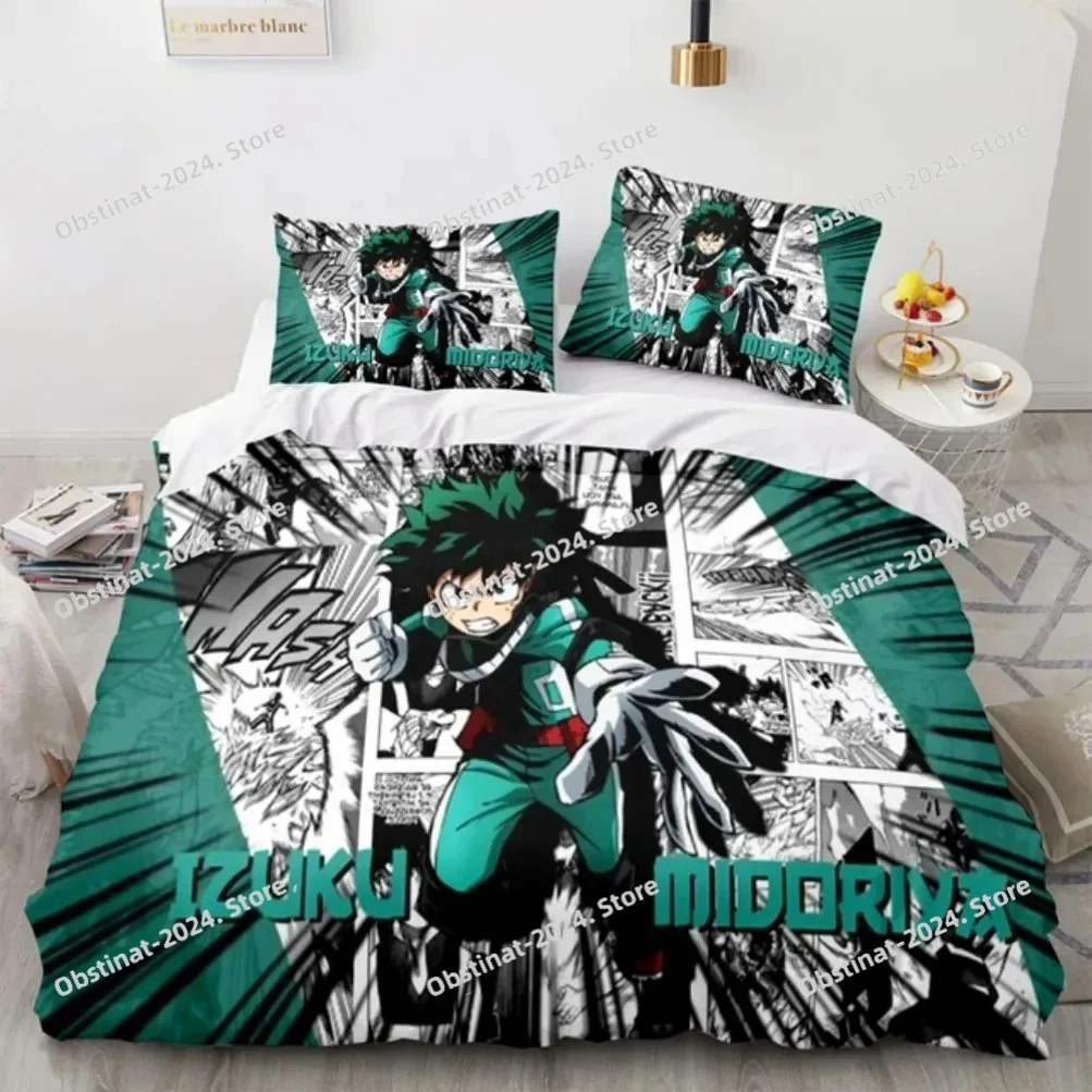 Hero academia 3d комплект постельного - Фотография_3