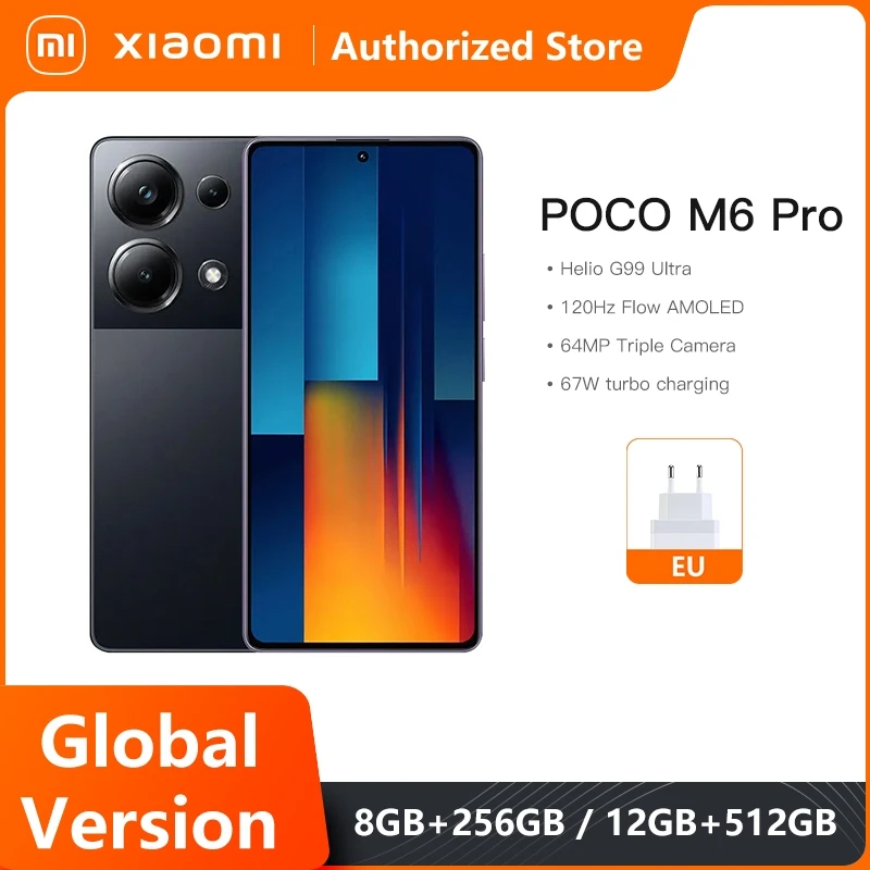 Poco m6 pro глобальная версия helio g99 ultra 6