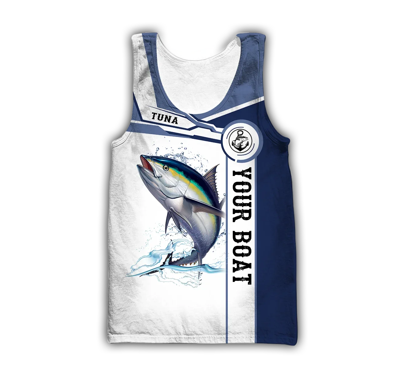 Мужской жилет mahi mahi fishing с 3d принтом - Фотография_5