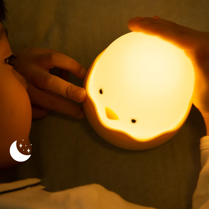 Ночник с курицей из яичной скорлупы - Фотография_6