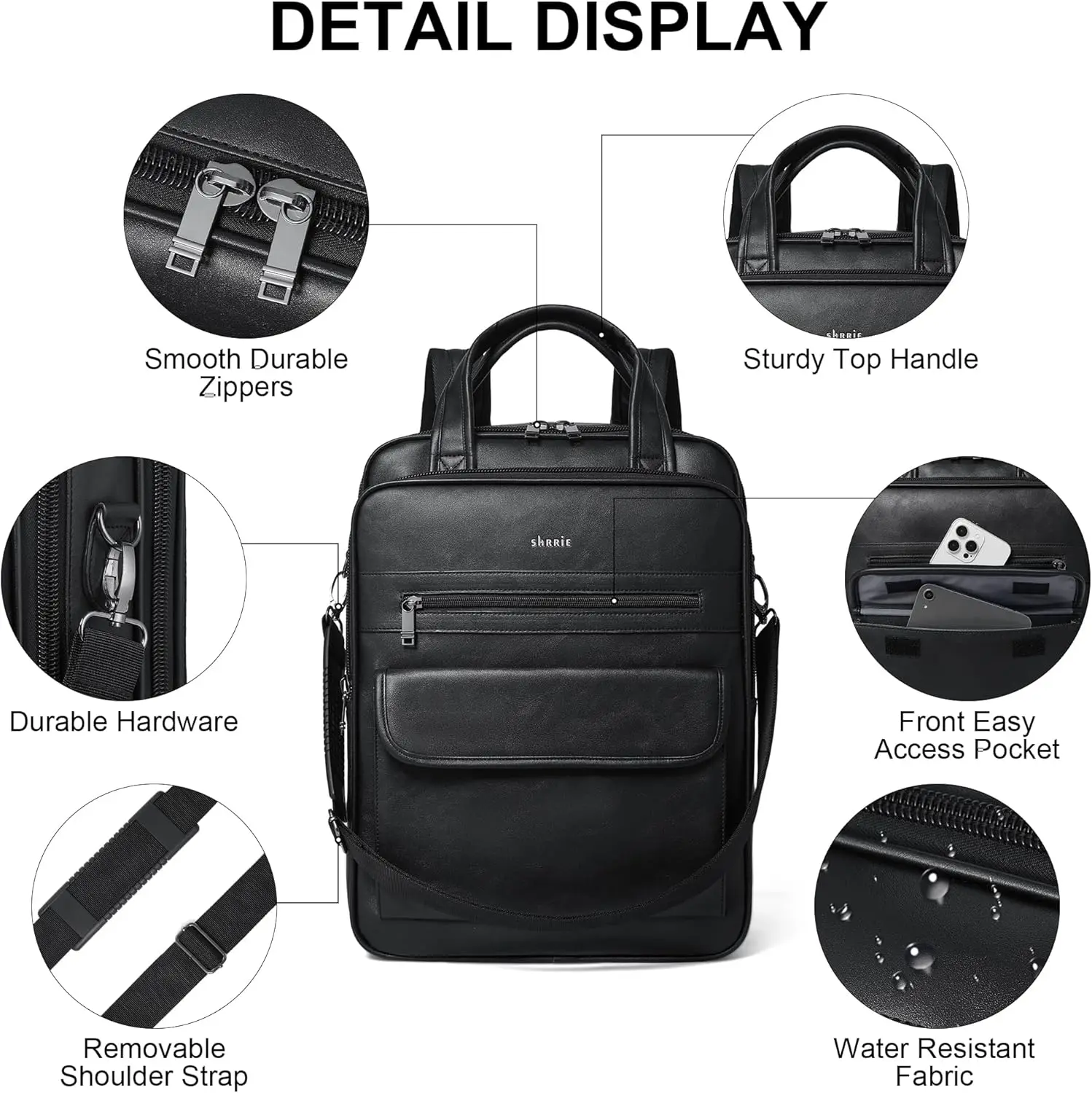 Рюкзак для ноутбука shrrie для женщин и мужчин - Фотография_5