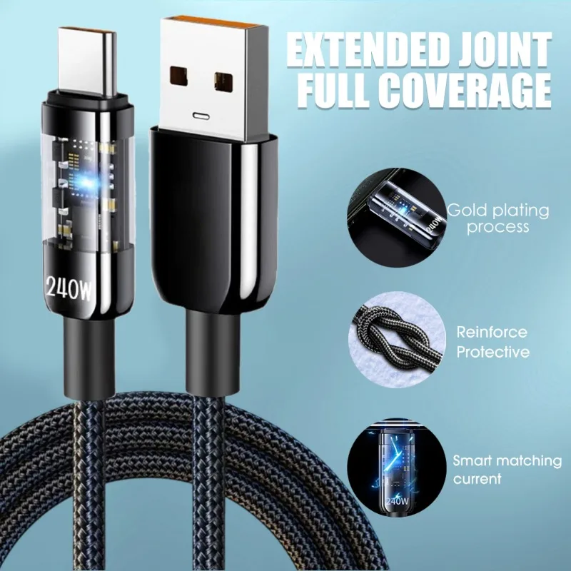 Fast charge usb type c кабель для - Фотография_4