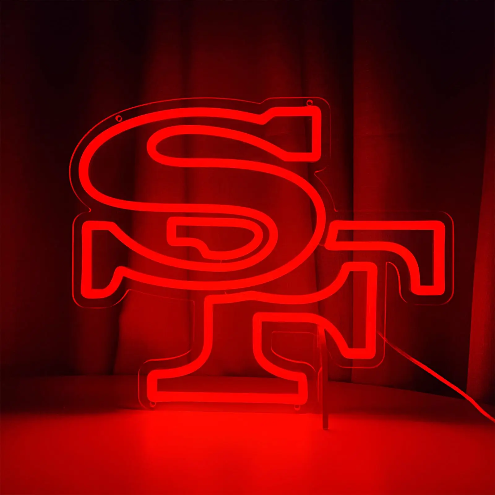 Неоновая вывеска 49er football 15 - Фотография_2