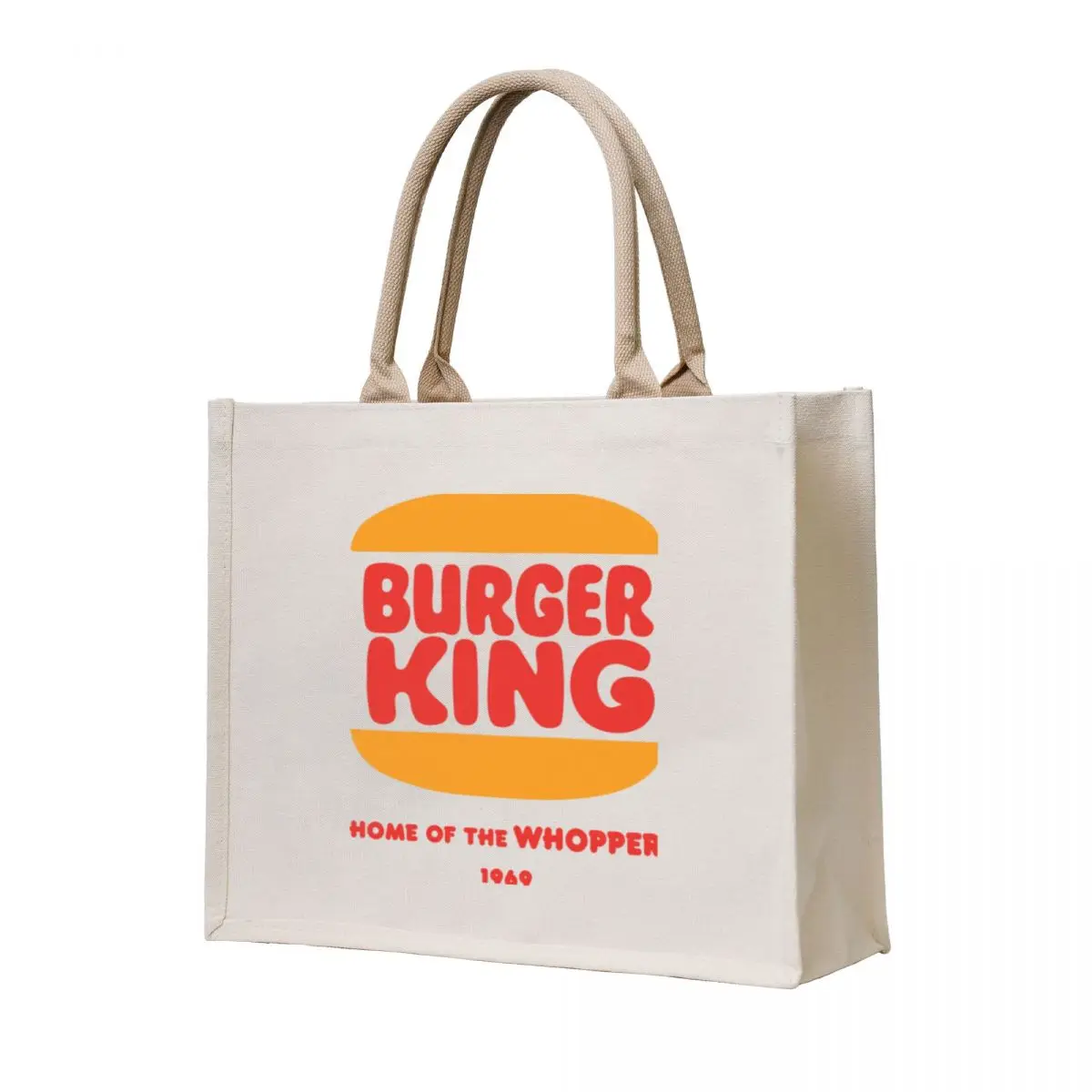 Сумка burger king tote bag холщовая