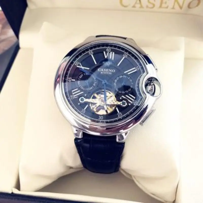 Сапфировые полые автоматические механические часы - Фотография_5