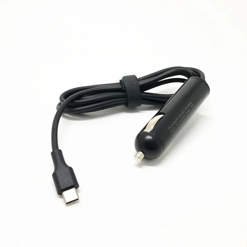 Автомобильное зарядное устройство usb type c для ноутбука 65 вт - Фотография_4