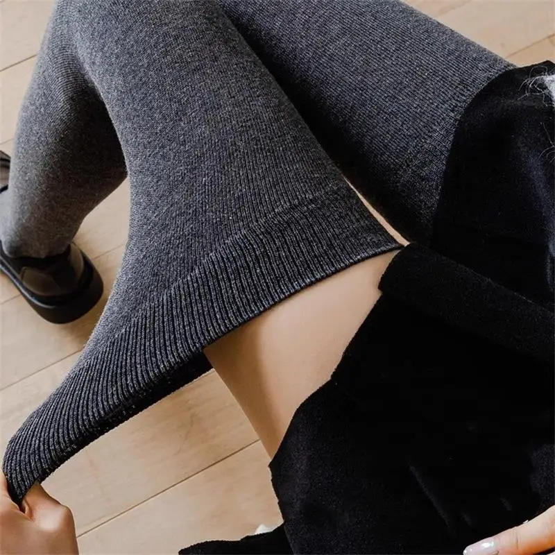 1 пара женских хлопковых гольфов длиной 80 см - Фотография_6