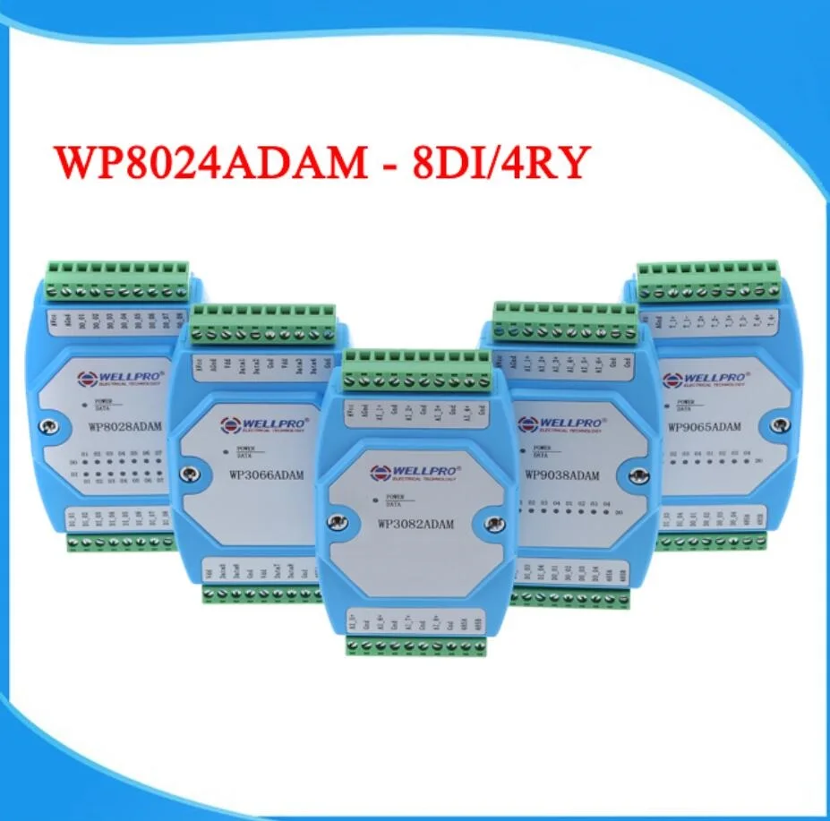 Wp8024adam 8di 4ro plc цифровой - Фотография_2