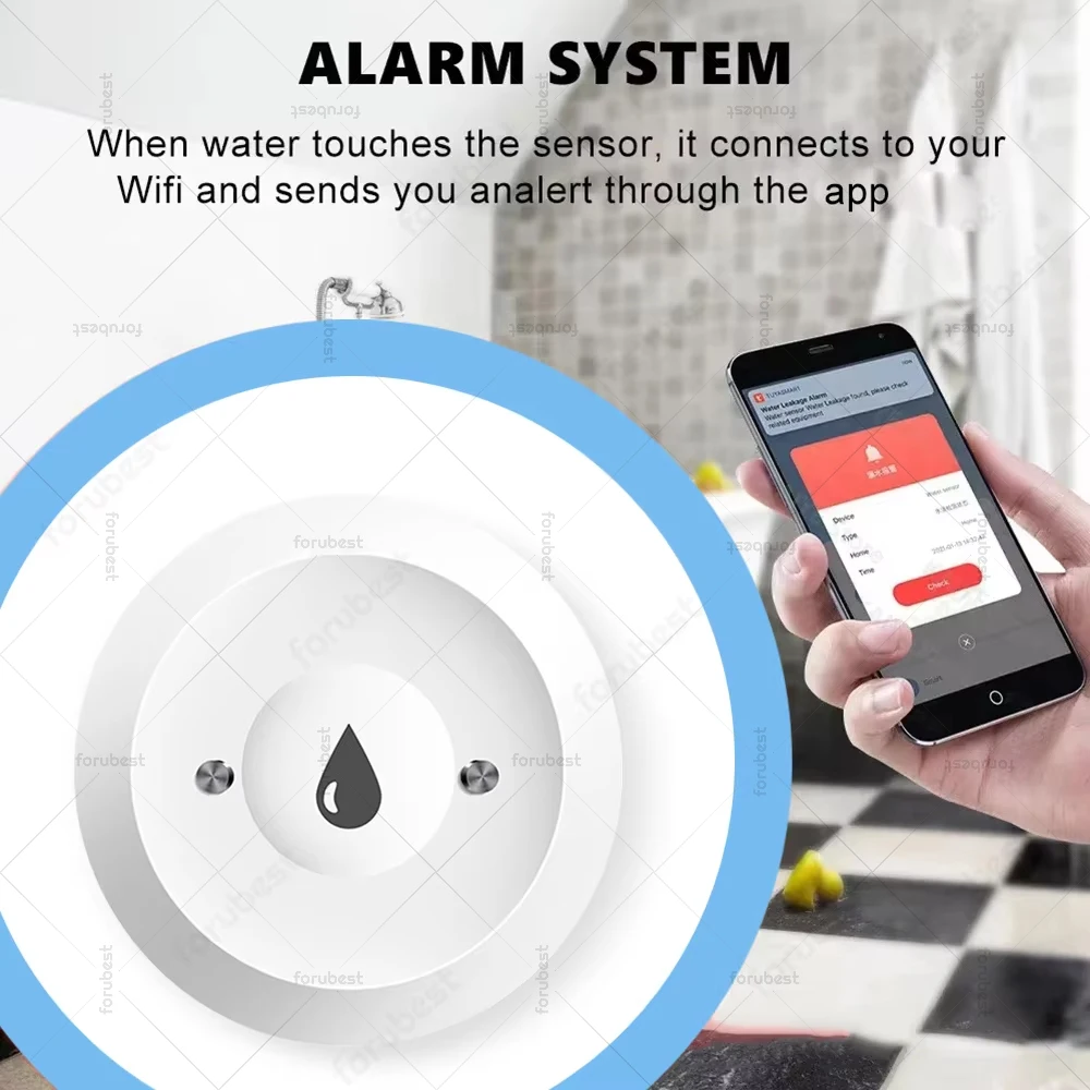 Умный датчик утечки воды zigbee - Фотография_4