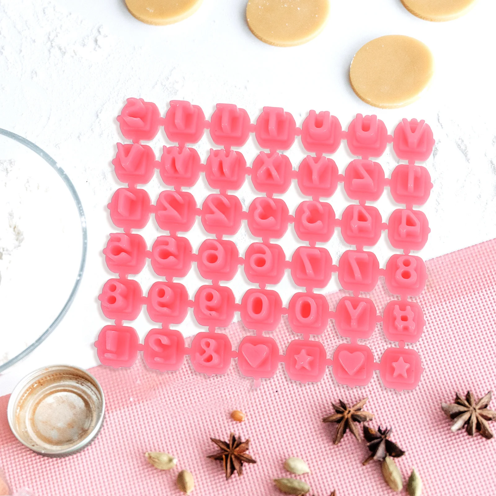 1 комплект, набор форм для печенья с буквами и цифрами - Фотография_5