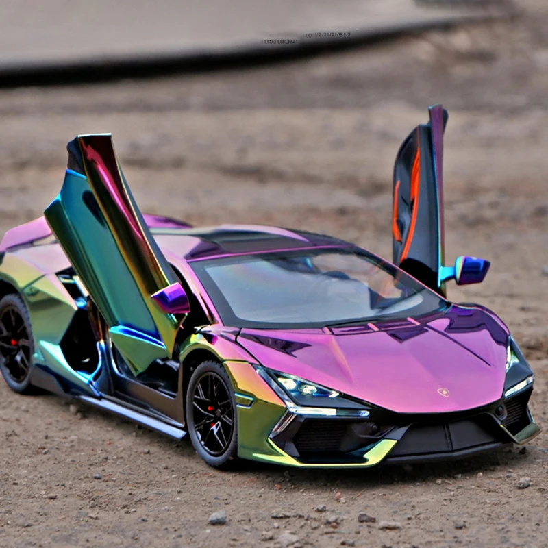 1:24 lamborghini revuelto гальваническая модель автомобиля из сплава