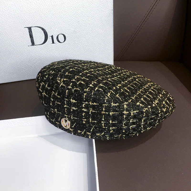 Панама женская восьмиугольная шляпа художника belle - Фотография_3