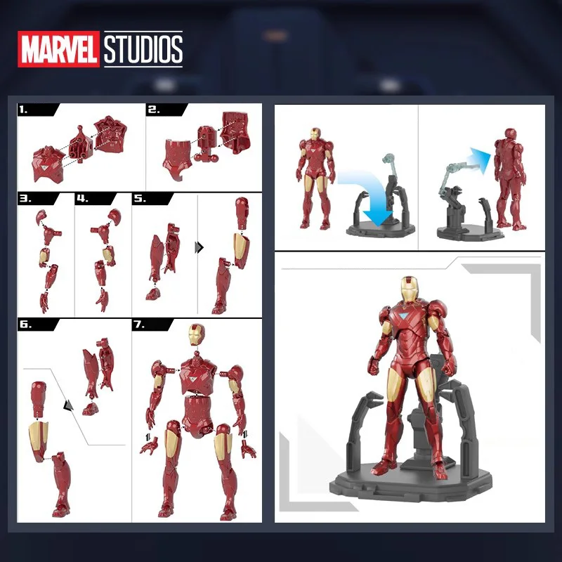 Фигурки героев marvel 1/18 - Фотография_6