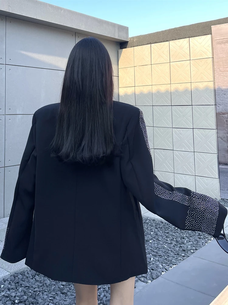 Женский пиджак high street со стразами - Фотография_2