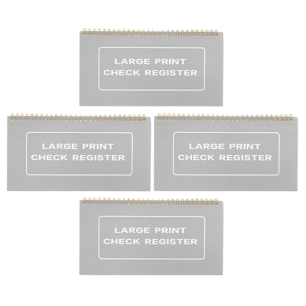Большая контрольная книга с принтом