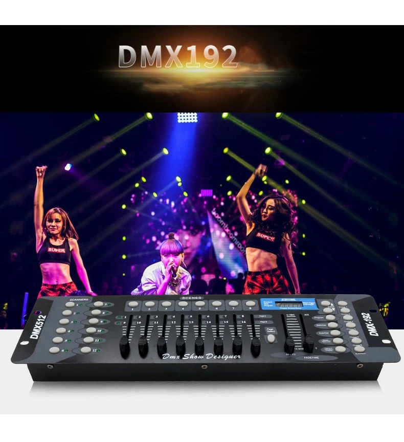 192 dmx-контроллера 512
