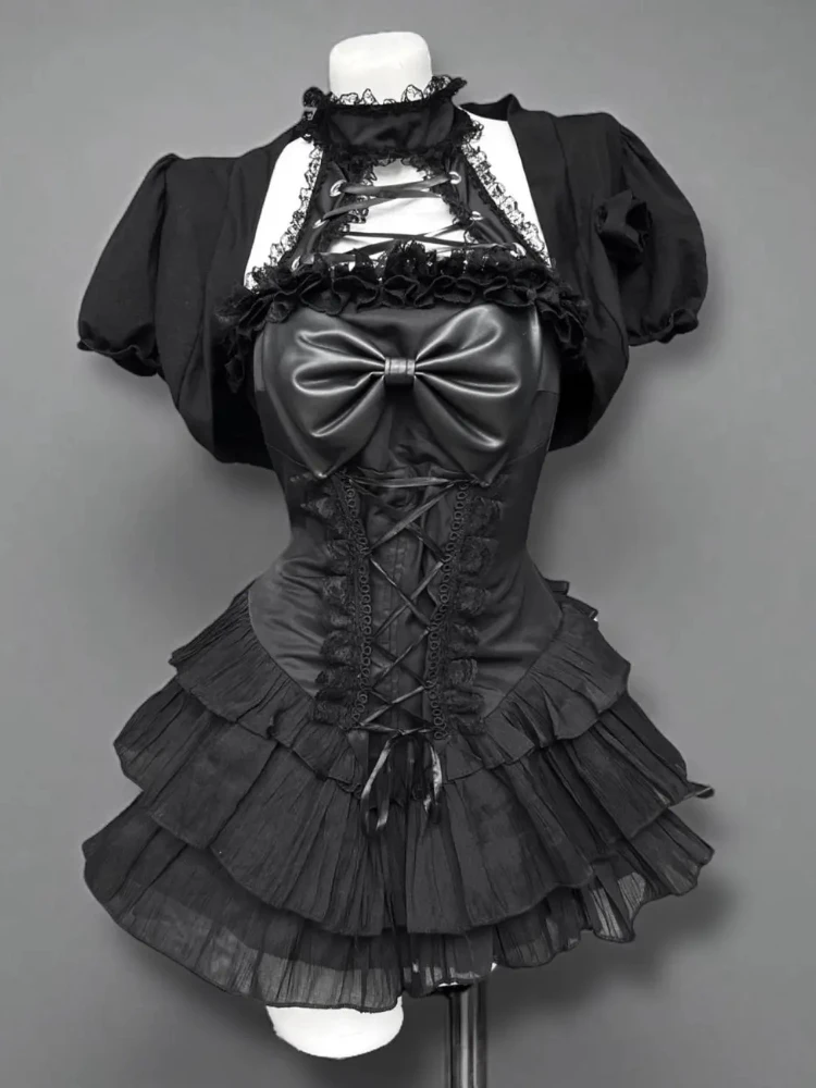 Японский модный милый комплект из 2 предметов - Фотография_4