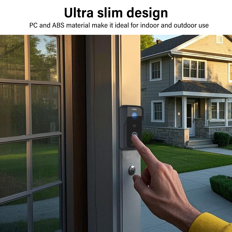 Dahua 2mp vto2111d-p-s3 poe дверной - Фотография_2