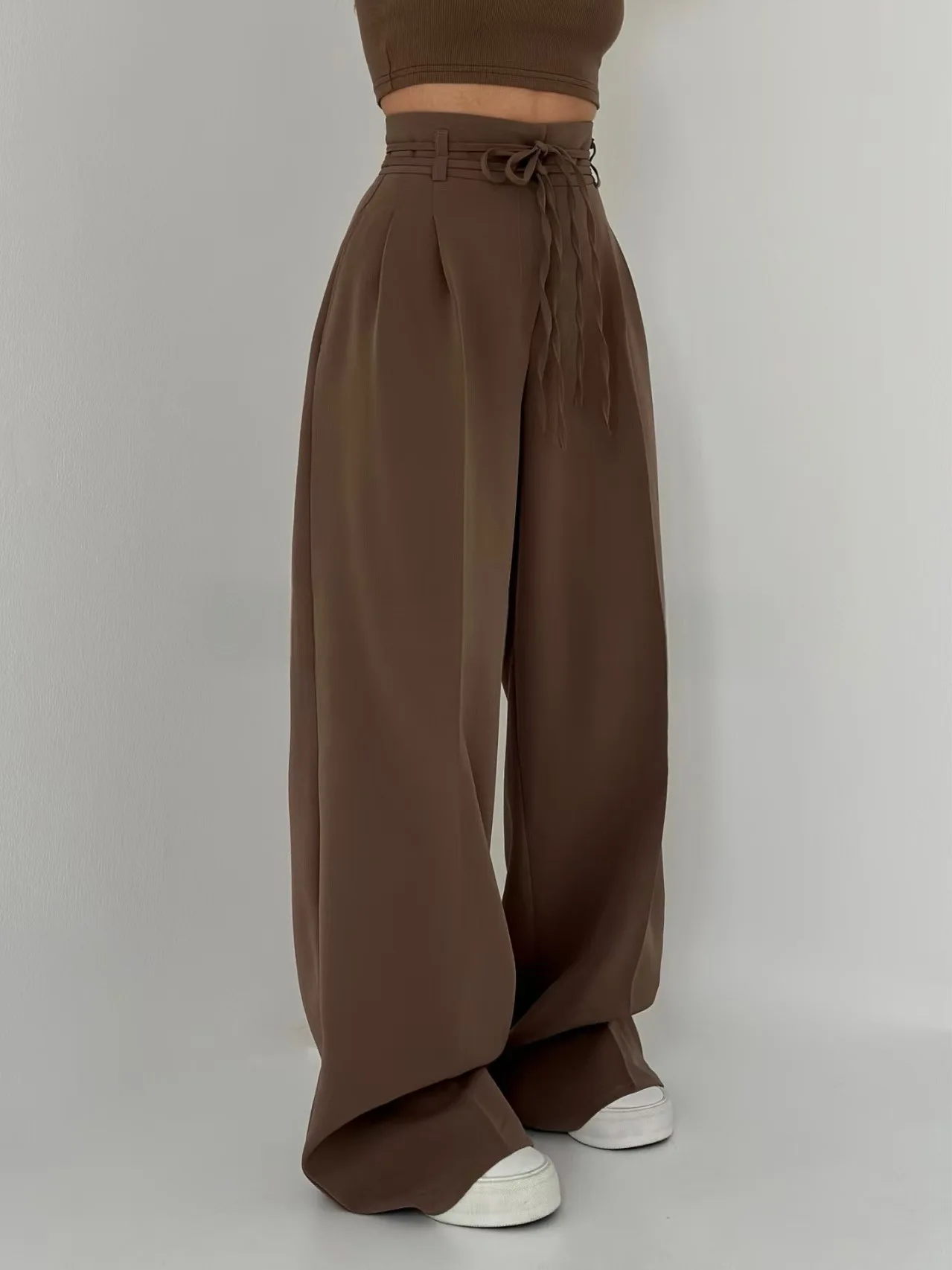 High street женские широкие брюки