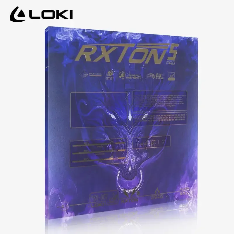 Резиновые липкие прыщи для настольного тенниса loki rxton 5 pro - Фотография_6