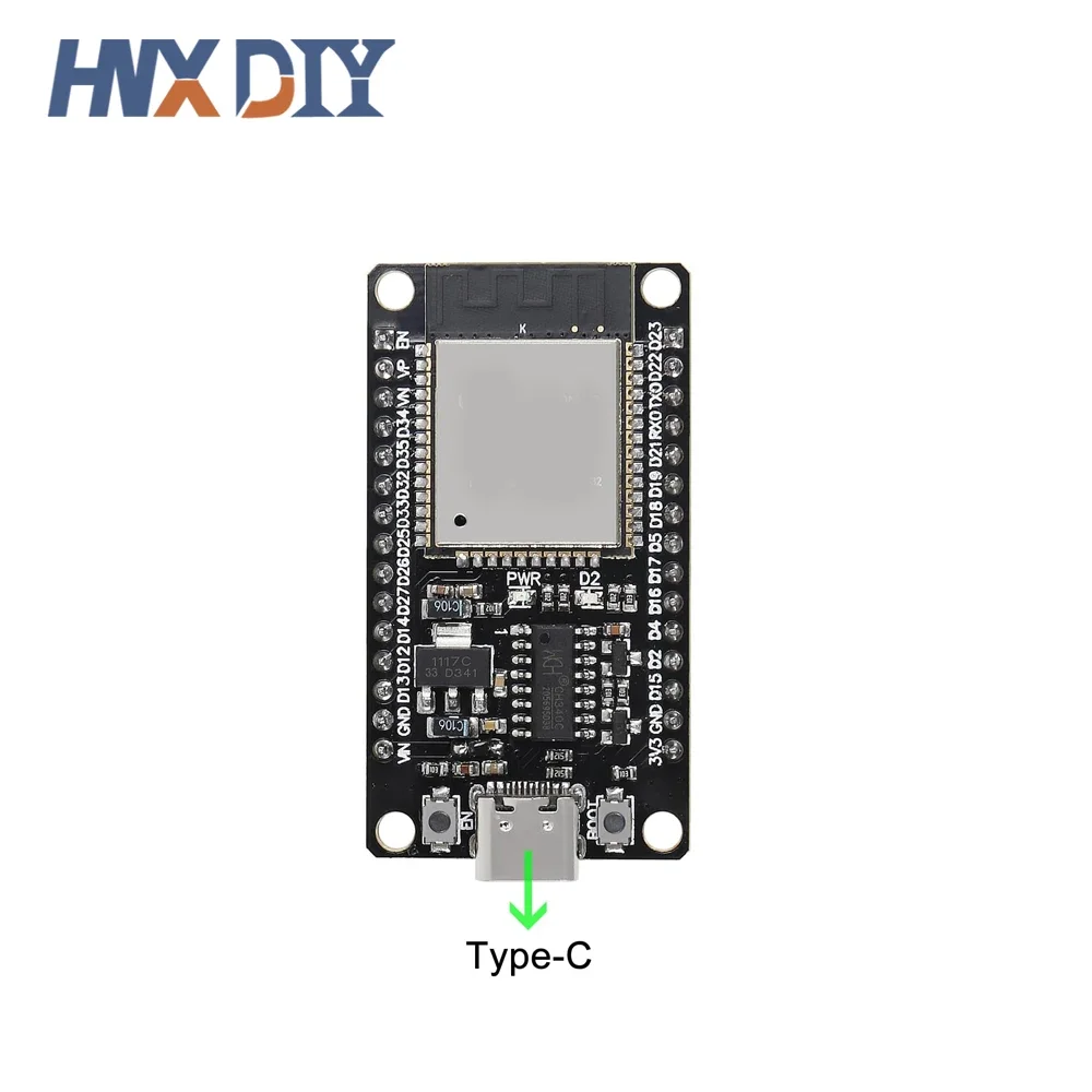 Макетная плата esp32 type-c cp2102/ch340c - Фотография_6