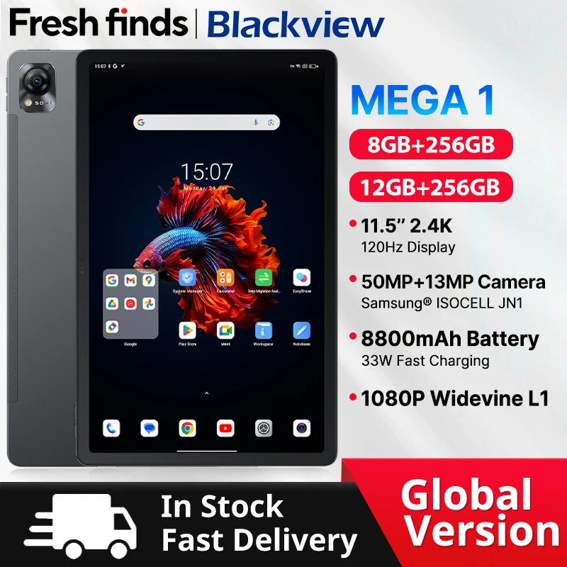 【мировая премьера】планшет blackview mega 1 с 11