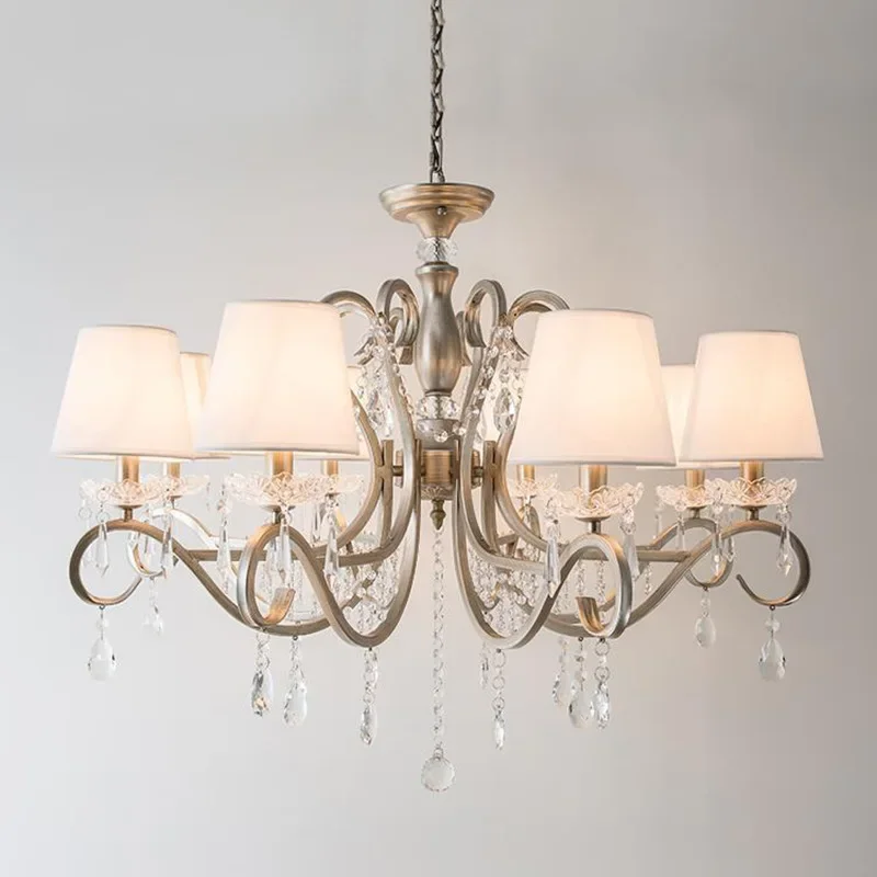 Американская кованая железная люстра для дома