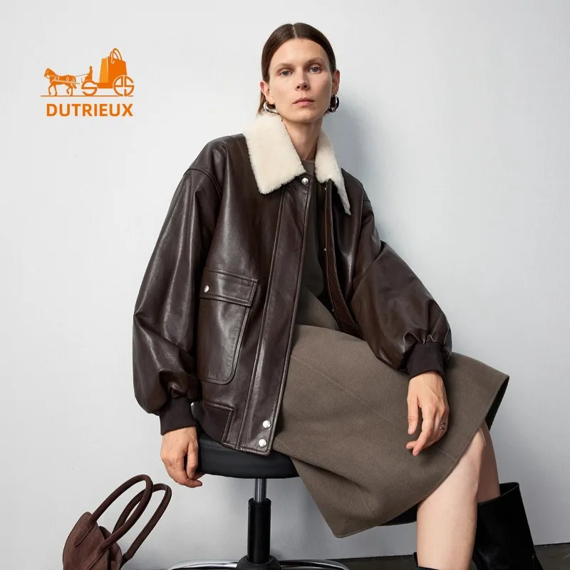 Года, зимняя женская стеганая рабочая одежда с меховым воротником - Фотография_2